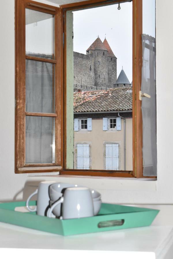 L'Or Vert, Castle View, Private Parking, Air Conditioner, Netflix, 160M From Medieval Town Carcasona Exterior foto